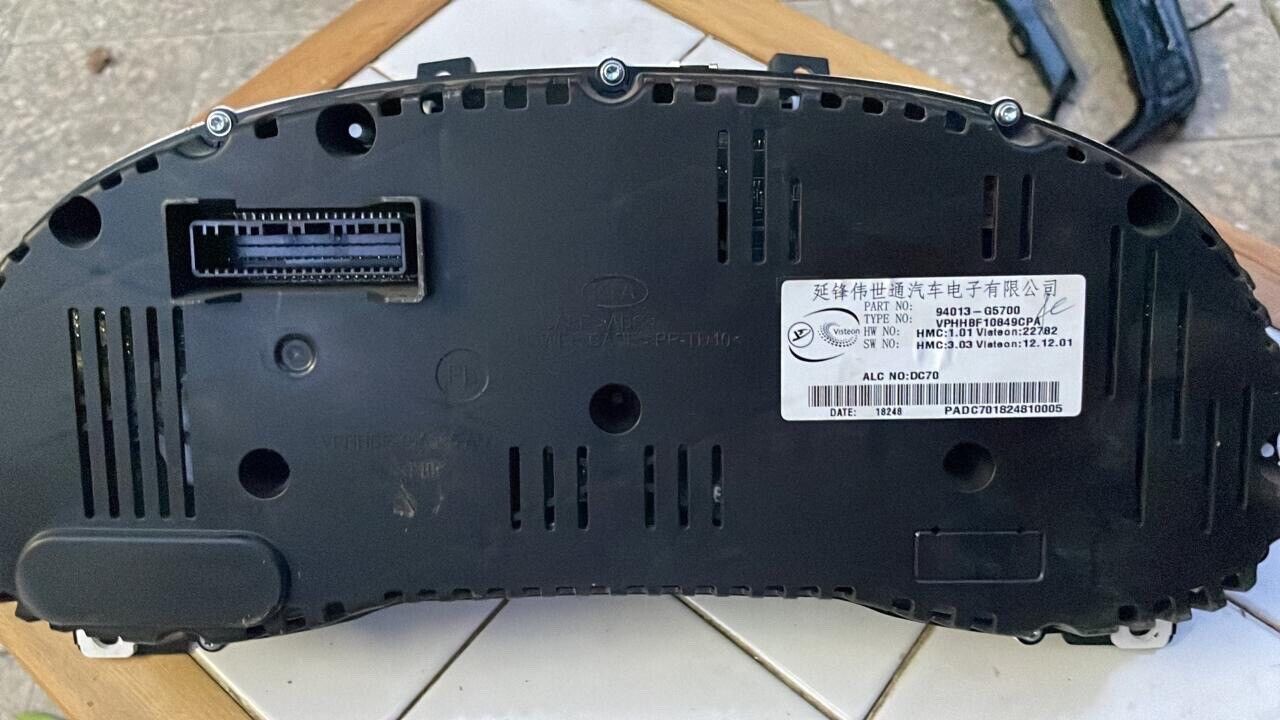 Kia Niro 2017 2019 OEM instrument cluster KM/H 94013G5700