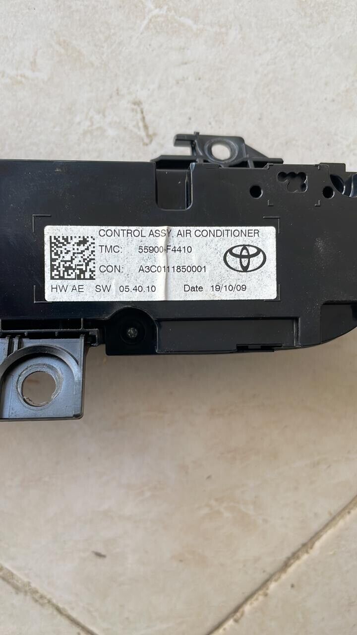 toyota CHR 2018 2021 AC heating control 55900F4031 F4410