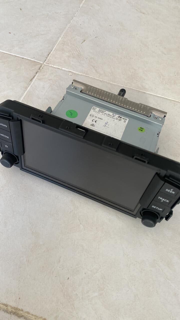 hyundai I10 2020 2022 oem head unit radio touch screen 96160K78104X