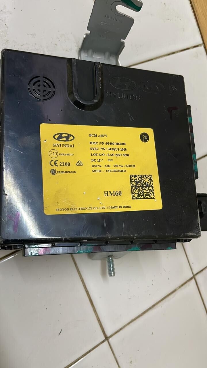 Hyundai Accent 2020 2023 OEM BCM ASSY body control unit 95400H6UB0