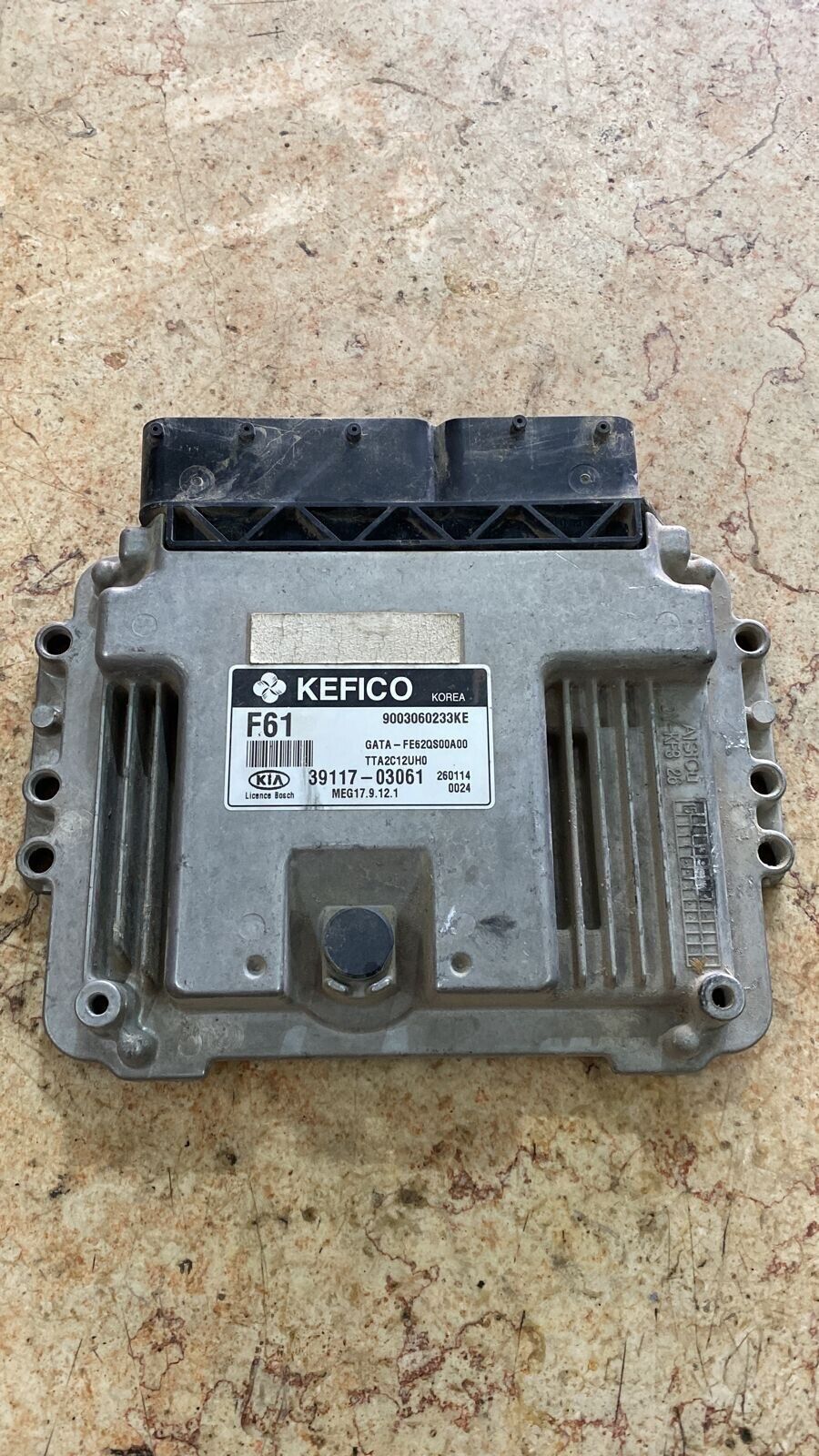 Kia picanto ECU engine control unit 3911703061 F61