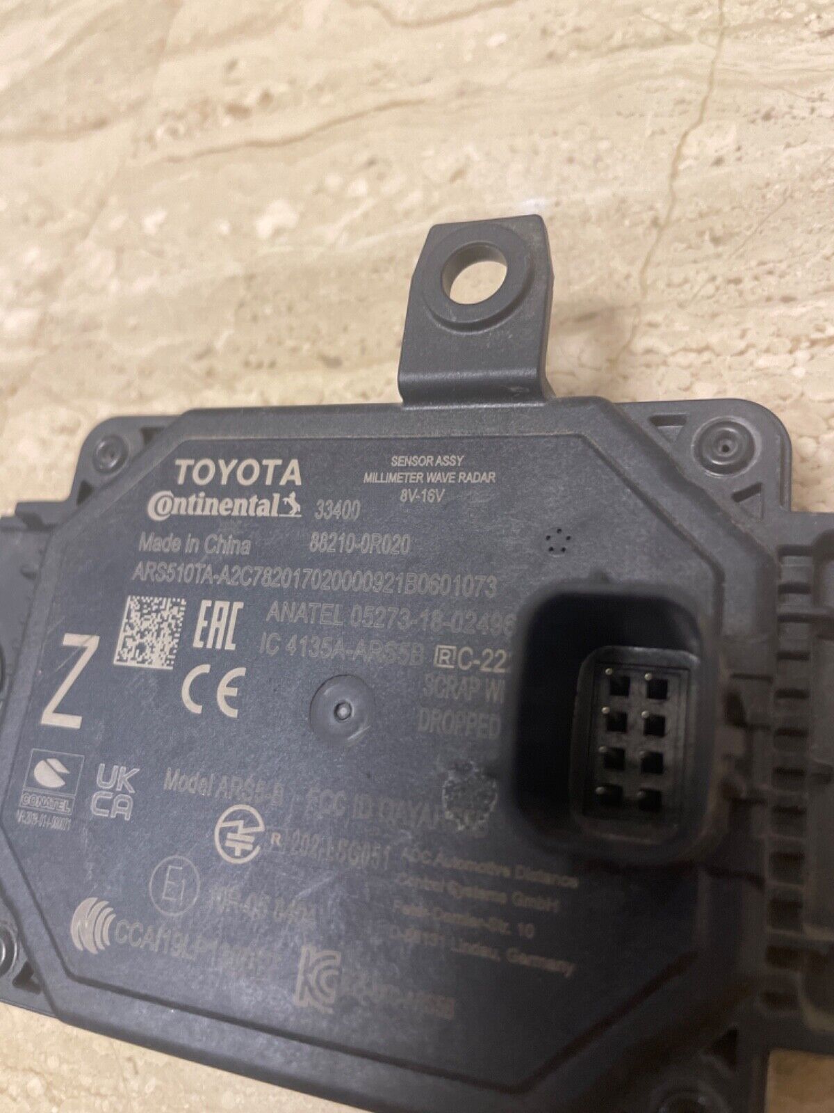 Toyota RAV4 2022 2023 OEM cruise control Radar unit 882100R020