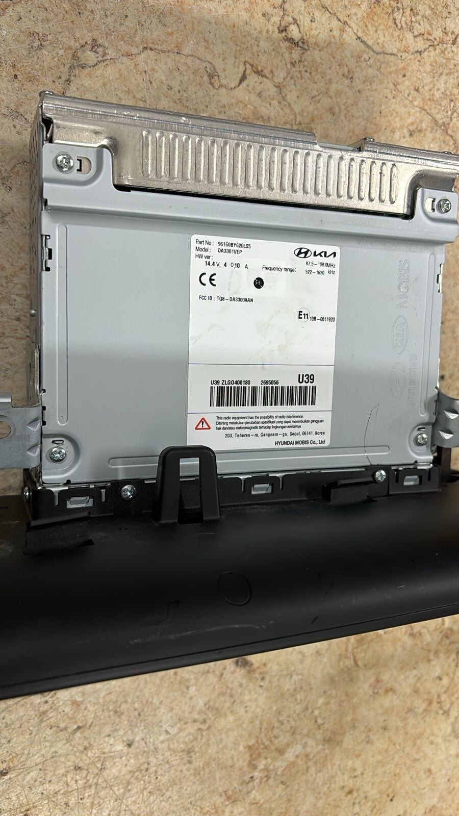 Hyundai Elantra 2021 2022 2023 OEM Radio Head Unit Touch Screen 96160BY130LS5