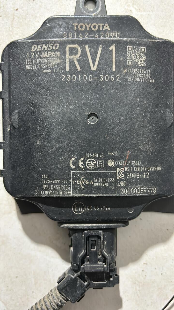 Toyota Rav4 2018 2021 OEM Rear Radar Set 2301003052