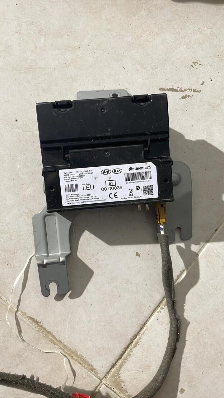 Hyundai Tucson 2021 2023 OEM ECall control unit HKMC2 96510N7000 