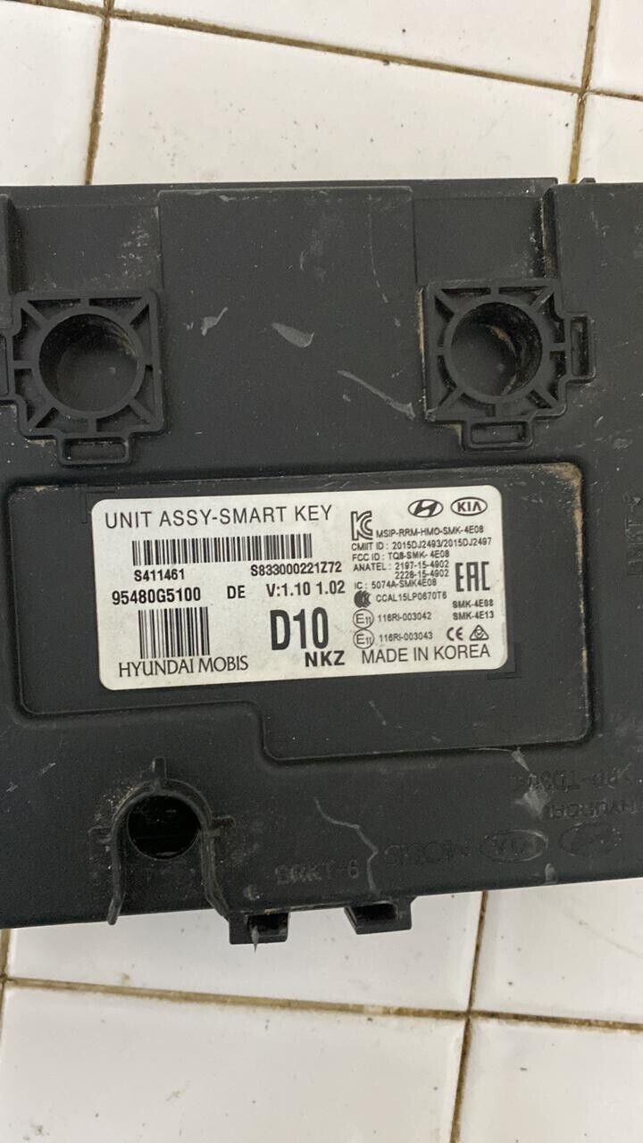 Kia Niro 2018 2020 ASSY smart key unit 95480G5100 D10 NKZ