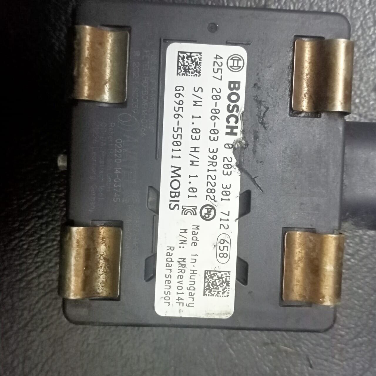 Kia picanto Cruise control Radar electronic unit G695655011