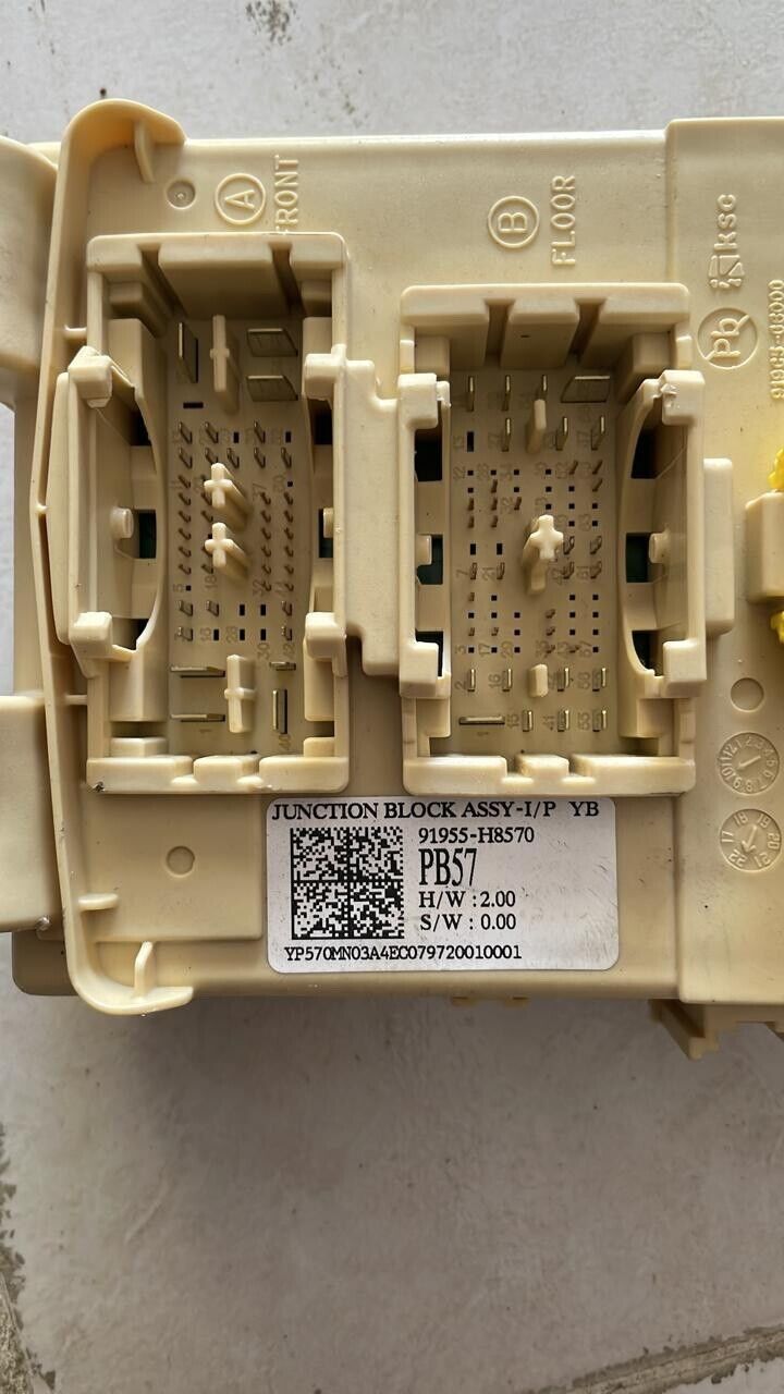 kia stonic 2020 2022 OEM fuse box 91955H8570