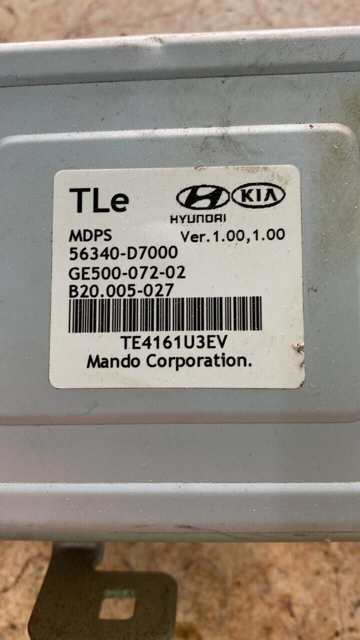 Hyundai Tucson MDPS Steering Power Control Unit 56340D7000 TLE