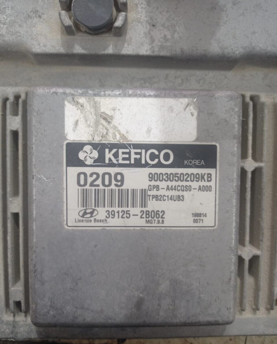 Hyundai I25 accent I30 engine Computer Module ECU 391252B062