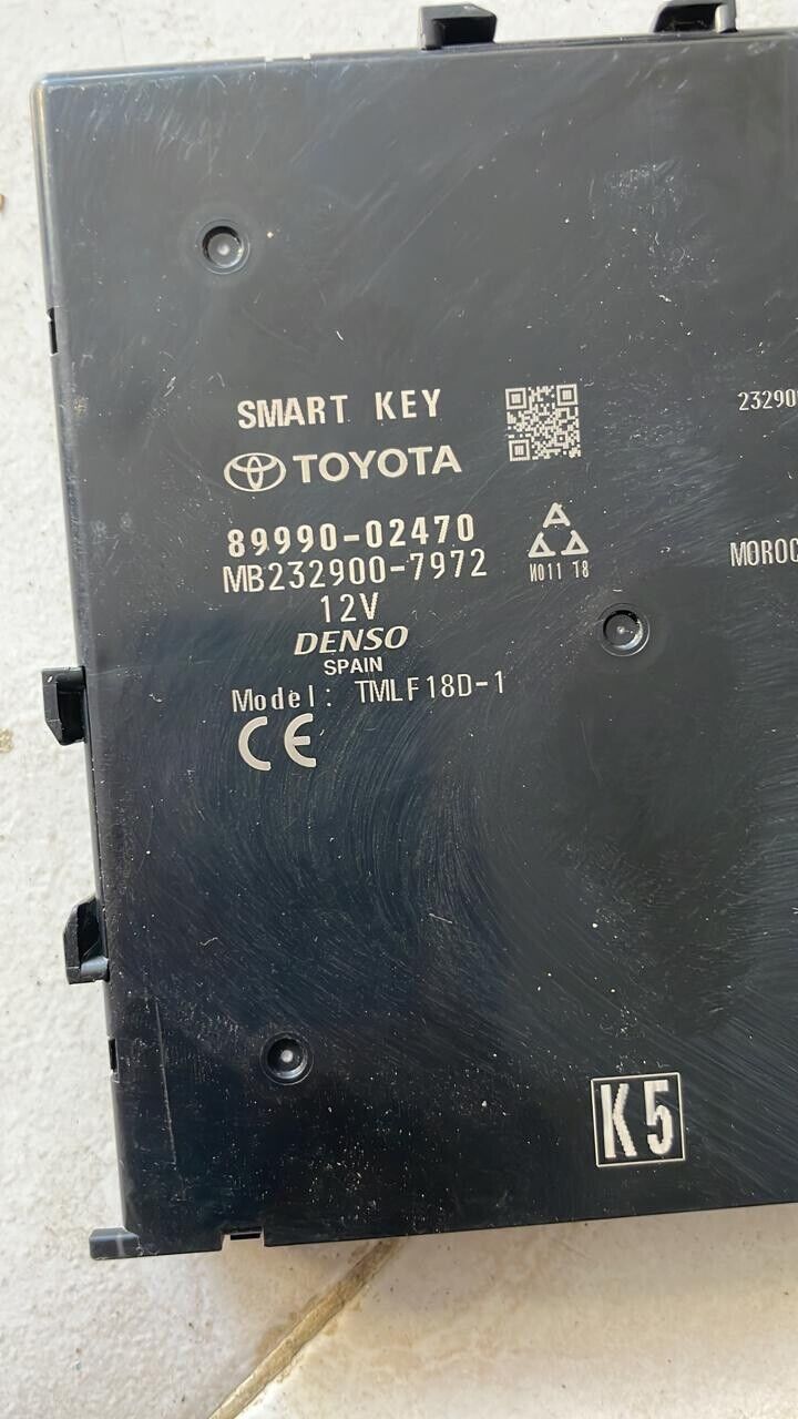 Toyota Corolla 2019 2022 OEM Smart key control unit 8999002470