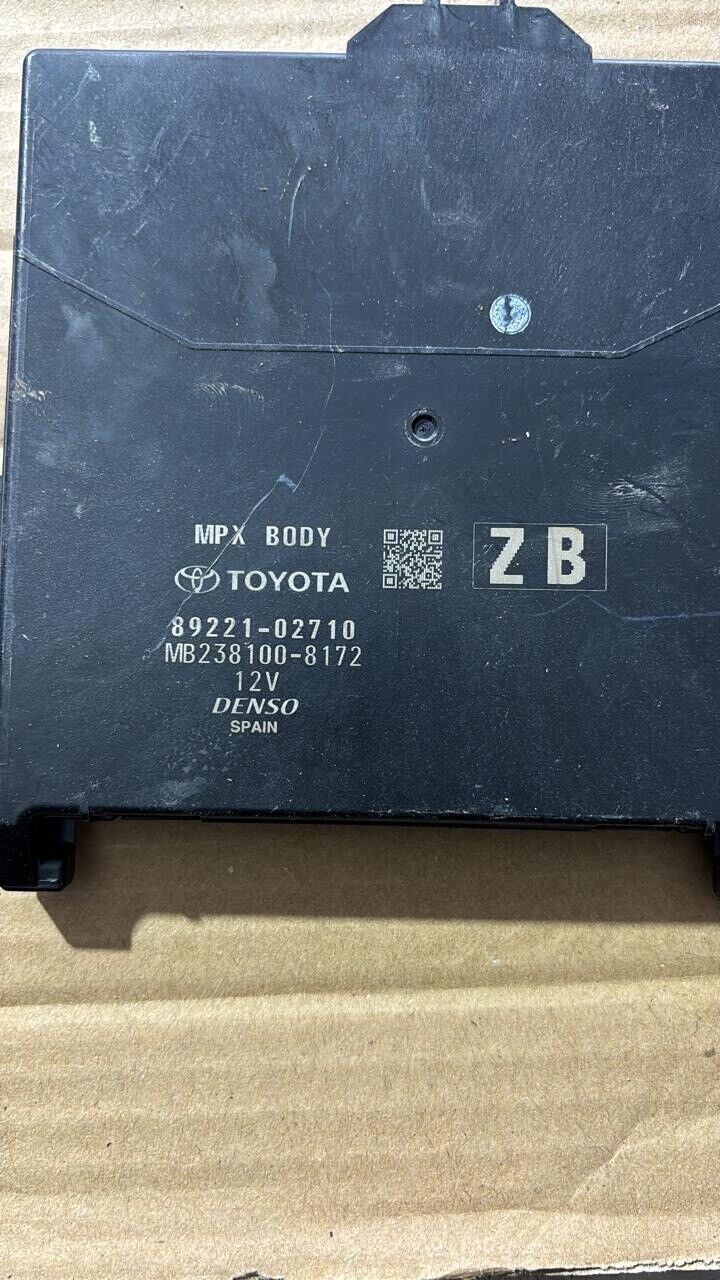 Toyota Corolla 2019 2022 OEM Smart key control unit 8922102710 ZB