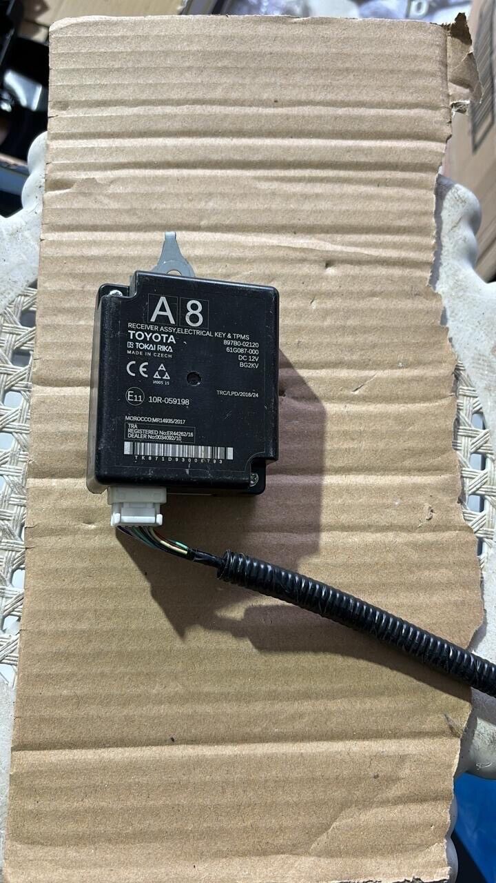 toyota rav4 2018 2022 OEM receiver assy key & tpms control unit 897B002120 A8