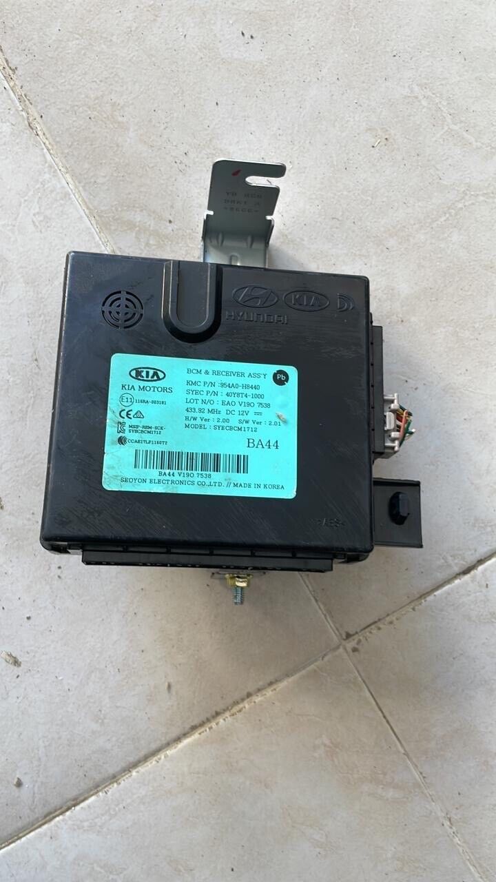 Kia Stonic 2019 2022 OEM BCM ASSY Receiver unit 954A0H8440 BA44