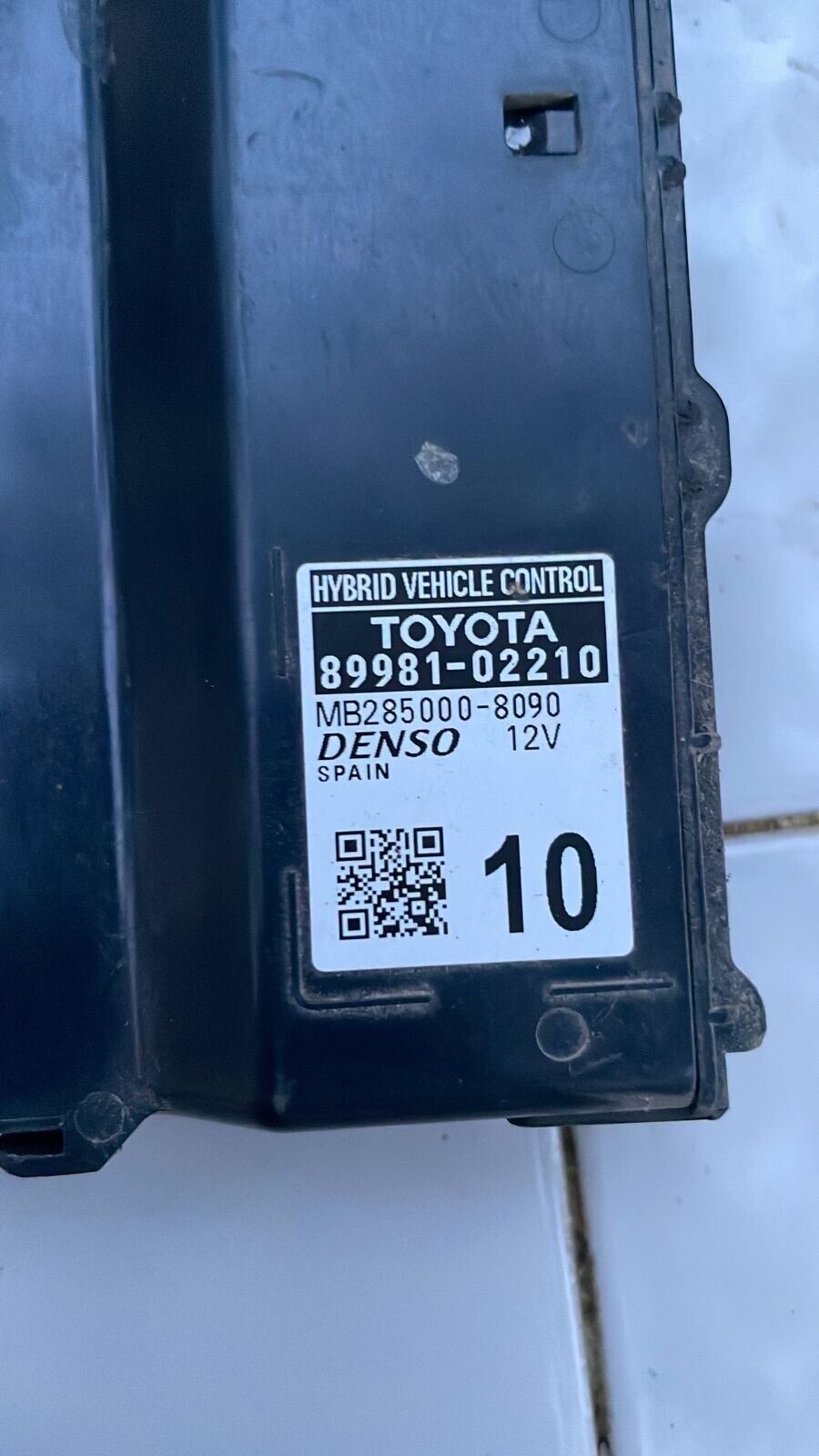 Toyota Corolla 2019 2021 OEM ECU Hybrid vehicle control module 8998102210 10