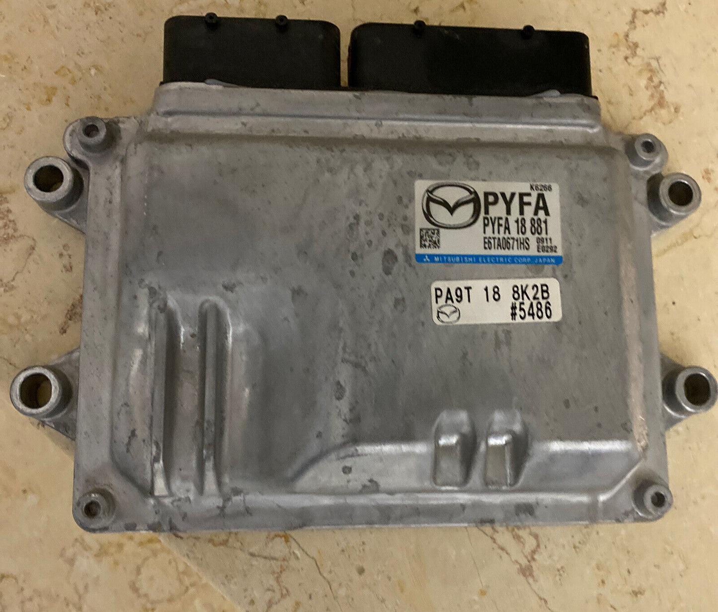 Mazda CX-5 CX5 2020 2.5 Liter engine computer PYFA18881 PYFA 18 881