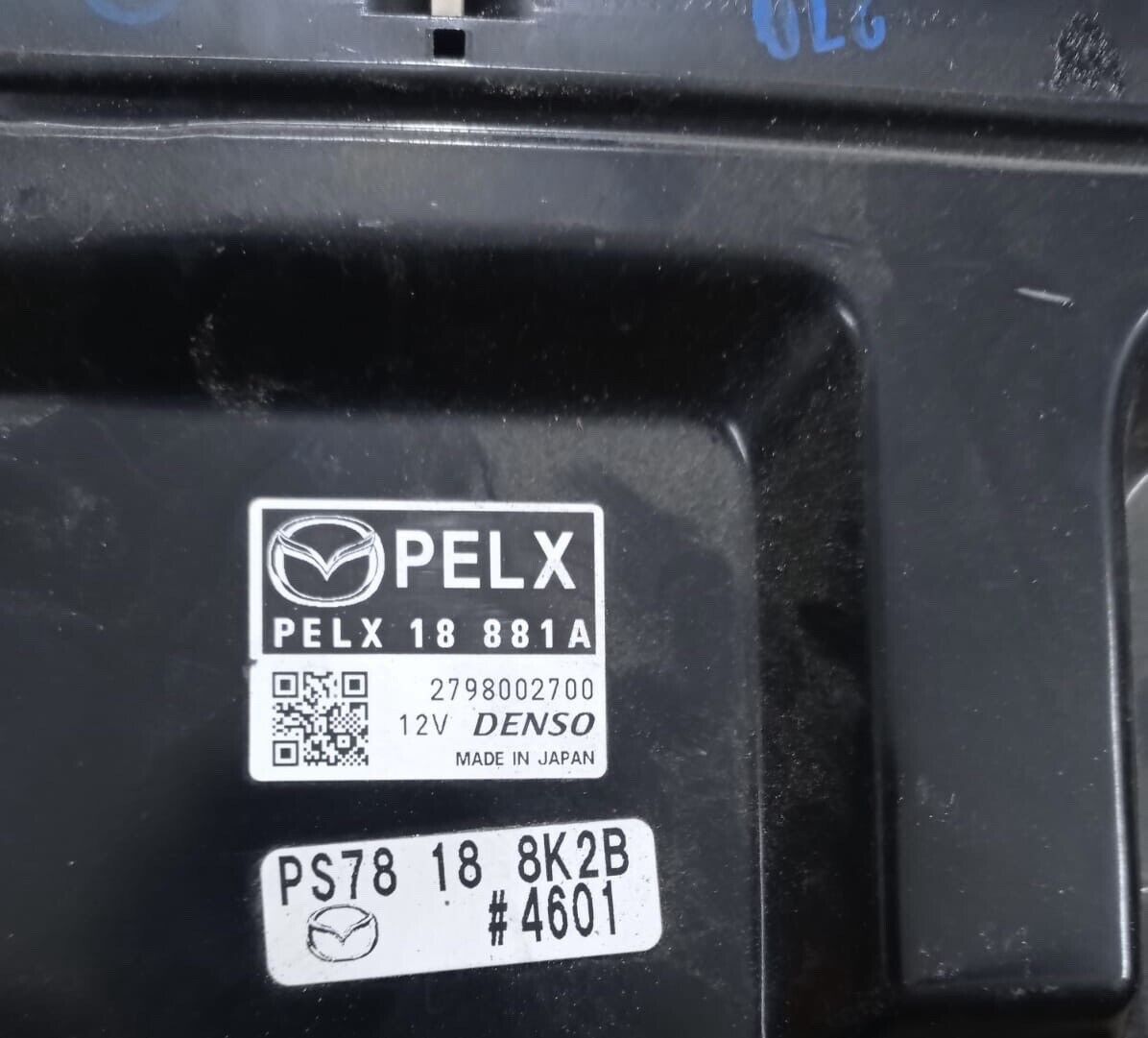 Mazda 3 CX5 2014 2019 engine computer module ECU PELX18881A PELX18881