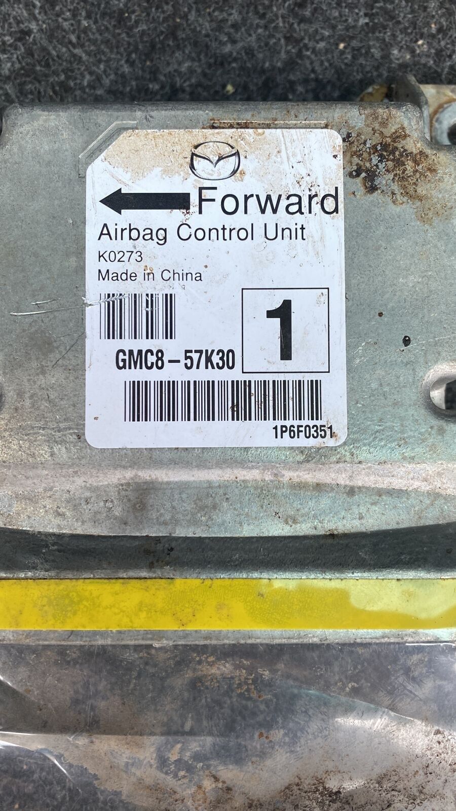 Mazda 6 2017 2020 saftey control unit OEM arbag GMC857k30