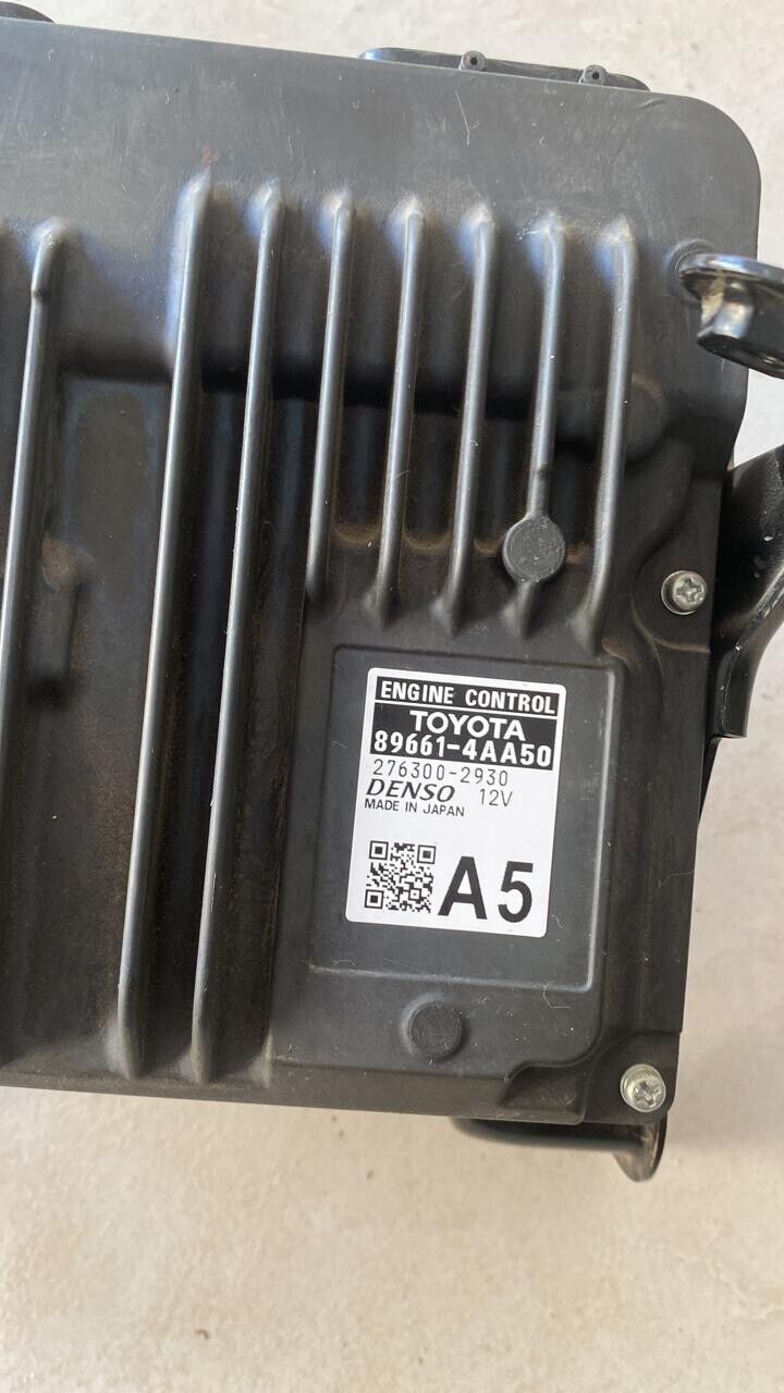 Toyota RAV4 ECU 2020 Engine Computer 896614AA50 A5 12V