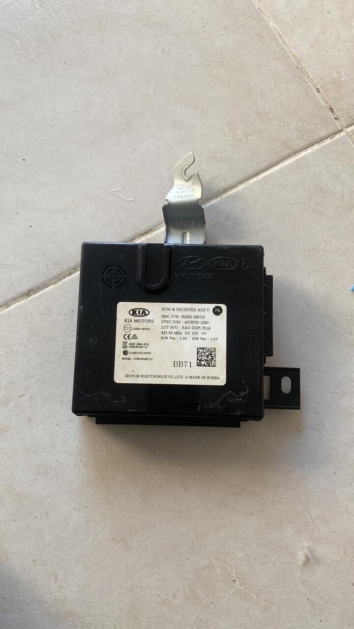 Kia stonic 2019 2022 OEM BCM Body control module 954B0-H8710 BB71