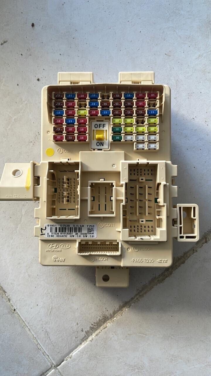 Hyundai tucson 2015 2019 OEM fuse box 91951D7530