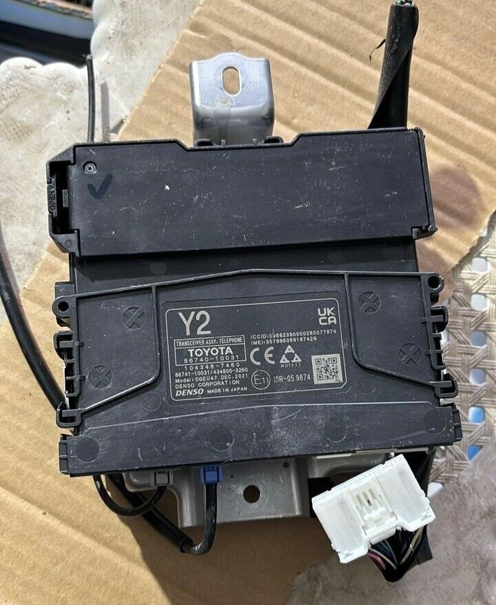 Toyota CHR 2019 2022 OEM transceiver assy. telephone 8674010031