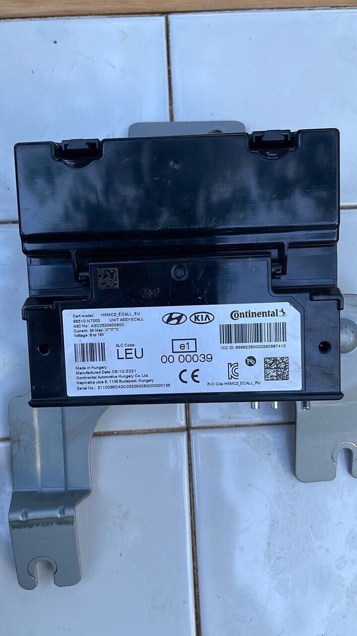 Hyundai Tucson 2021 2023 OEM ECall control unit HKMC2 96510 - N7000