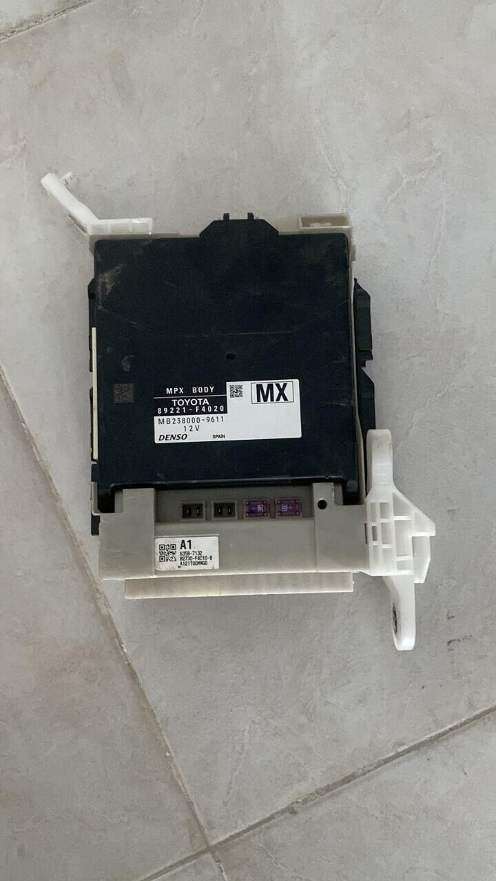 Toyota C-HR 2019 Multiplex Body Control Comfort Module Unit ECU MPX 89221-F4020