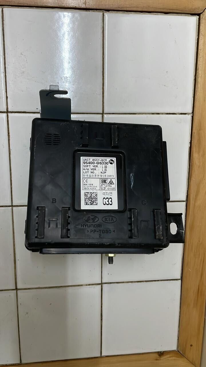 Kia picanto 2019 2022 OEM BCM body control unit 95400G6330 G33