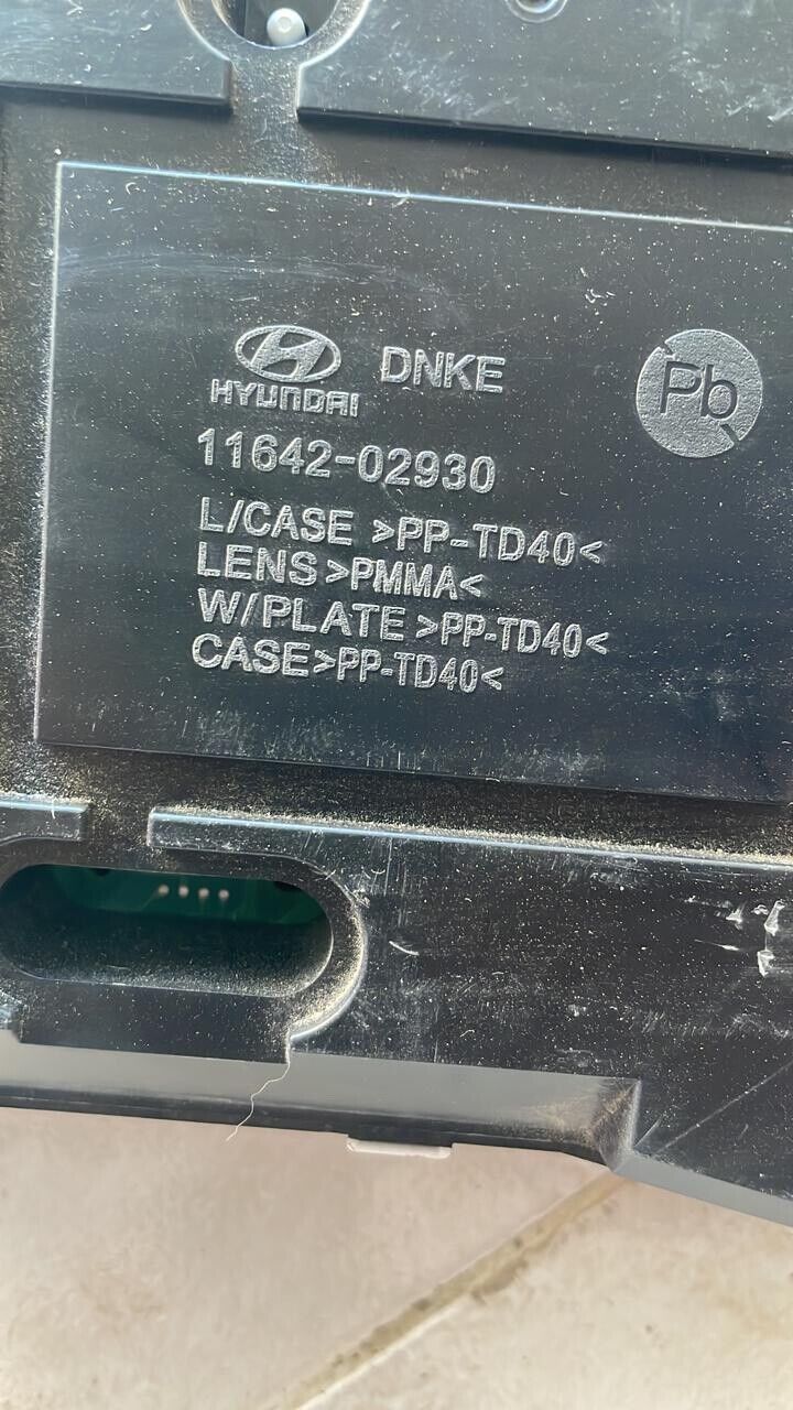 Hyundai Santa Fe 2019 2021 OEM instrument cluster digital 1164202930