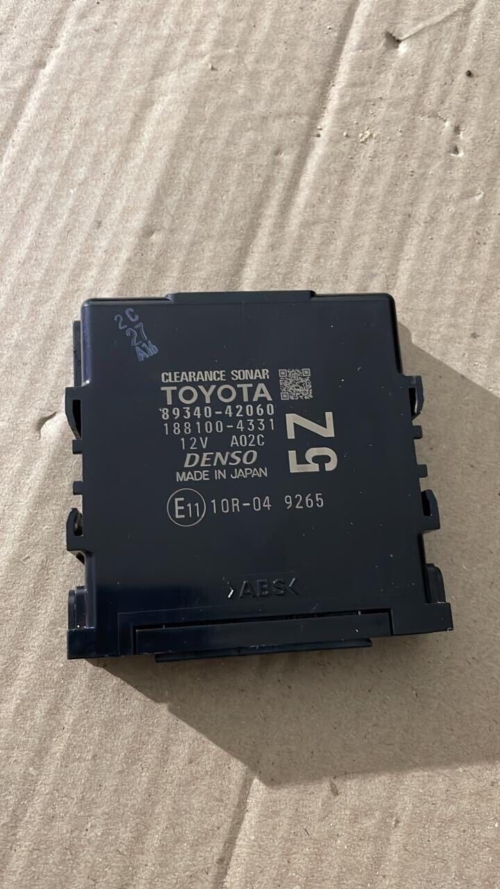 Toyota RAV4 2019 2022 OEM parking sensor control 8934042060