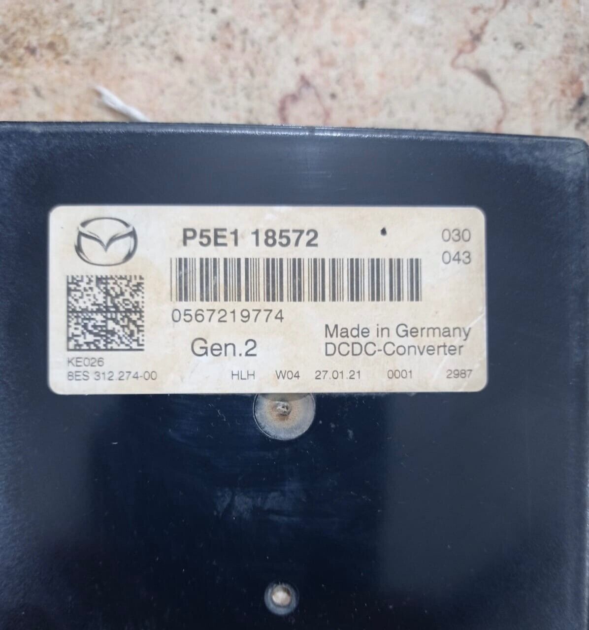 OEM MAZDA CX5 2020 2022 BCM DCDC CONVERTER MODULE P5E118572