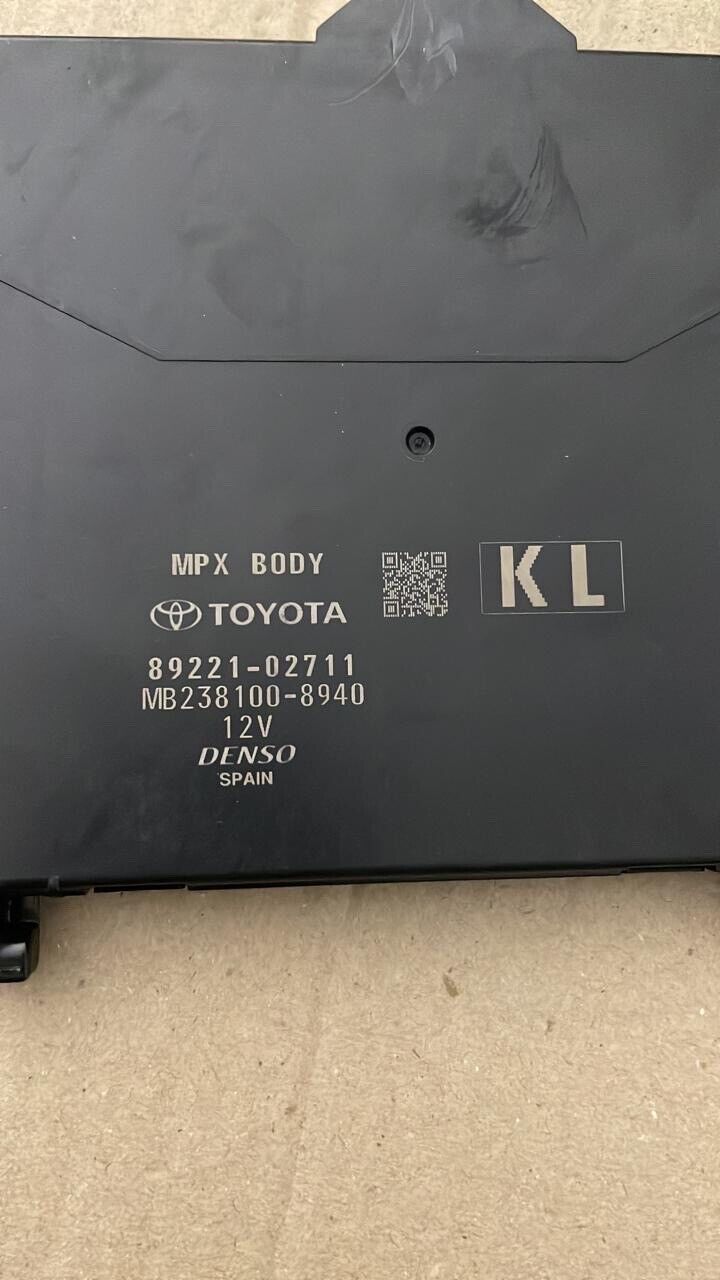 toyota rav4 2018 2022 OEM BCM 8922102711 KL