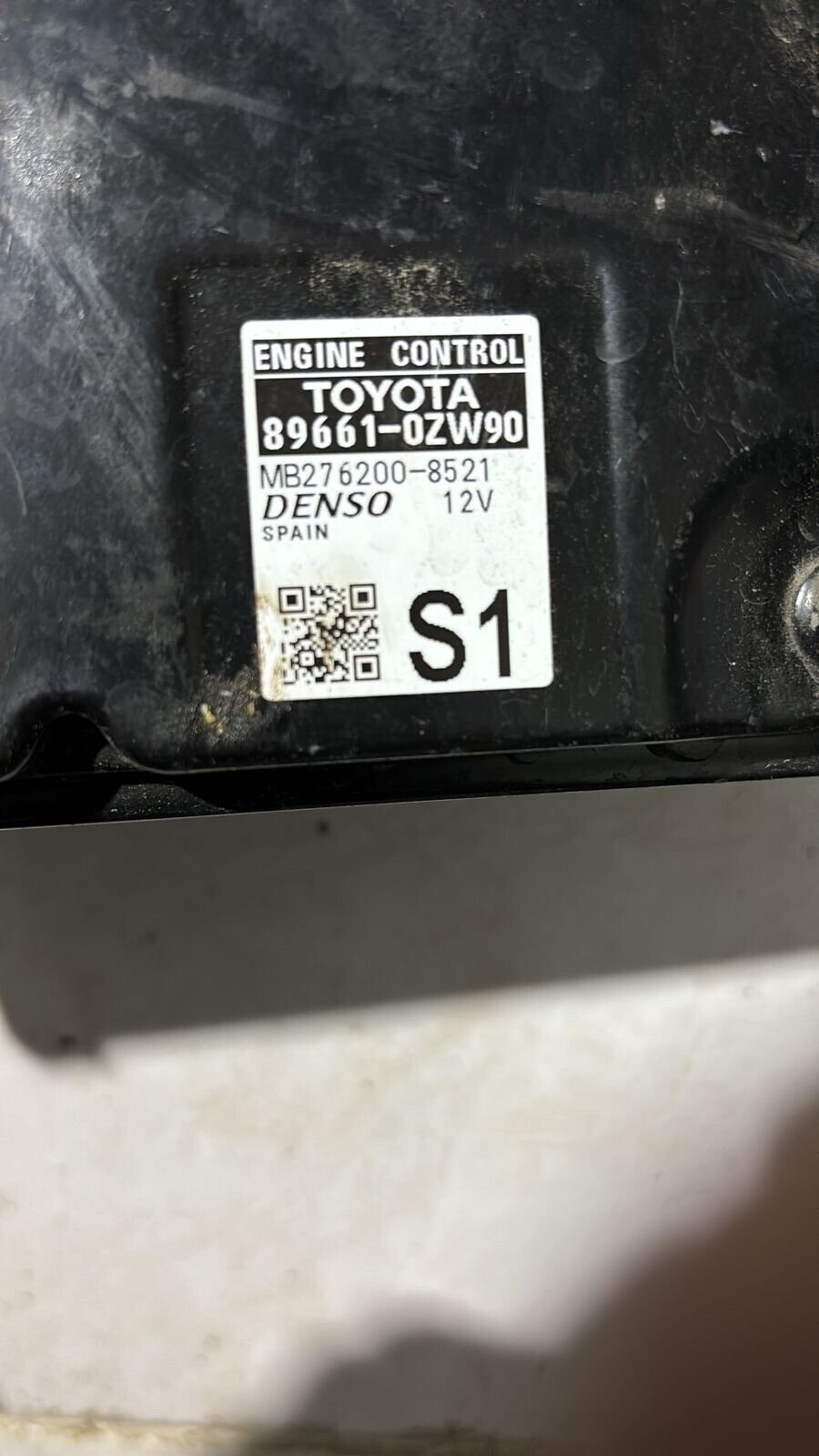 Toyota Corolla 2019 2020 OEM ECU Engine control unit 896610ZW90