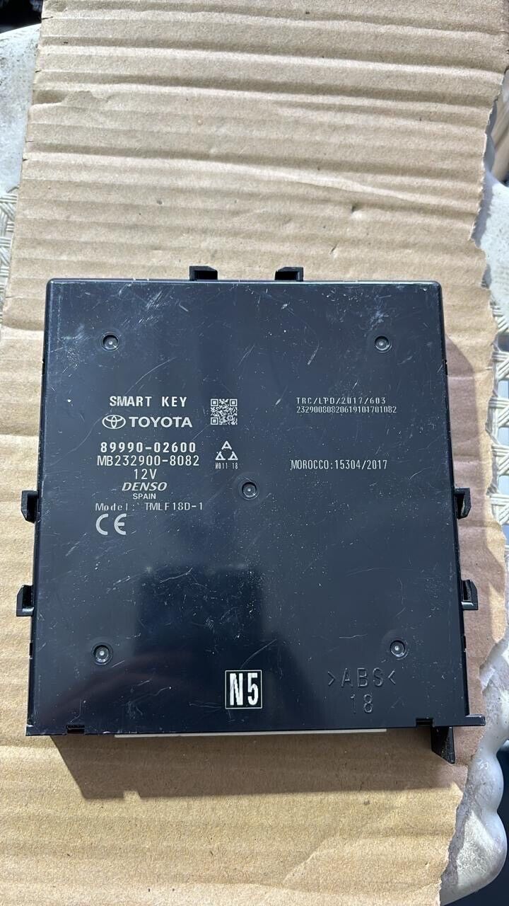 Toyota Corolla 2019 2022 OEM Smart key control unit 8999002600 N5