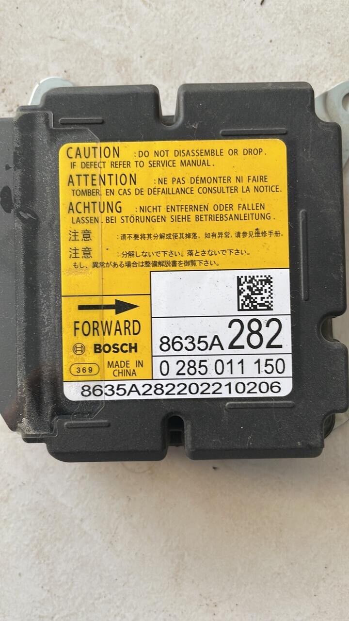 mitsubishi outlander 2014 2020 bag saftey control unit 