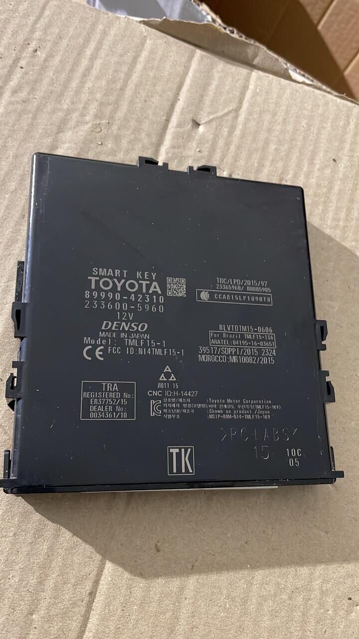 Toyota RAV4 2018 2022 OEM Smart key control unit 8999042170 8999042310