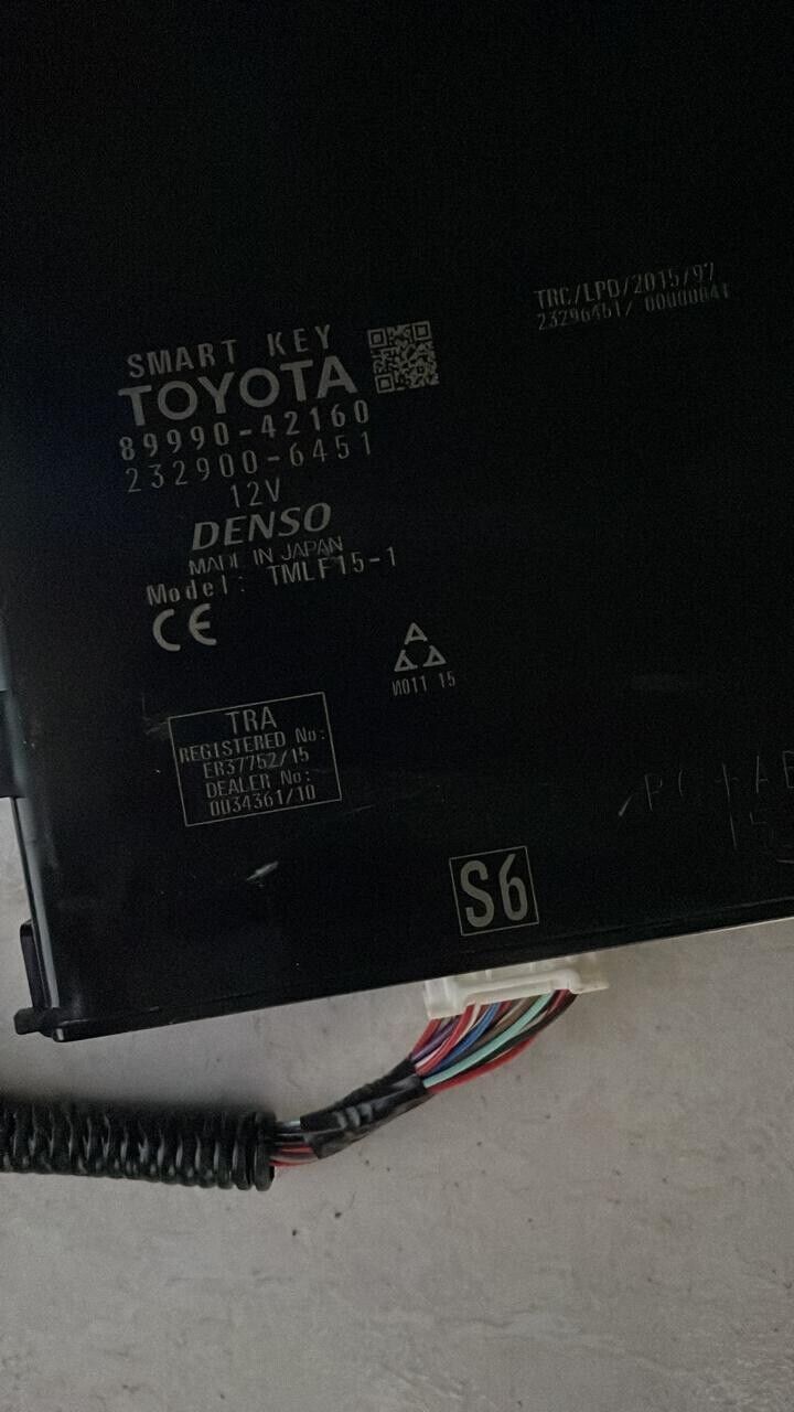 toyota Rav4 2018 2022 OEM smart key control unit 8999042160