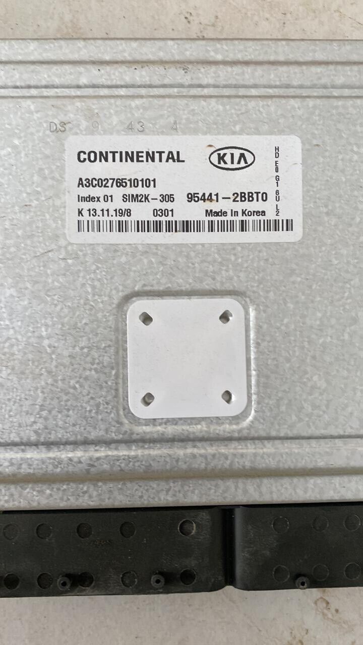 kia niro 2018 OEM ECU gear control unit 391B103CC2 954412BBT0