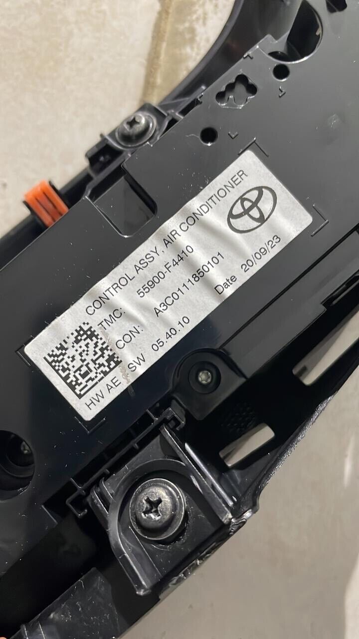 toyota CHR 2018 2022 OEM AC heating center switch control 55900F4410