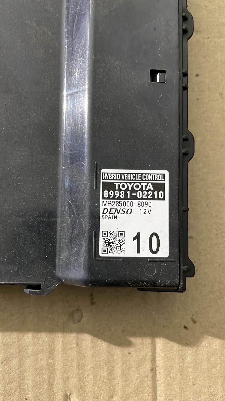 Toyota Corolla 2019 2022 OEM ECU Hybrid vehicle control module 8998102210 10