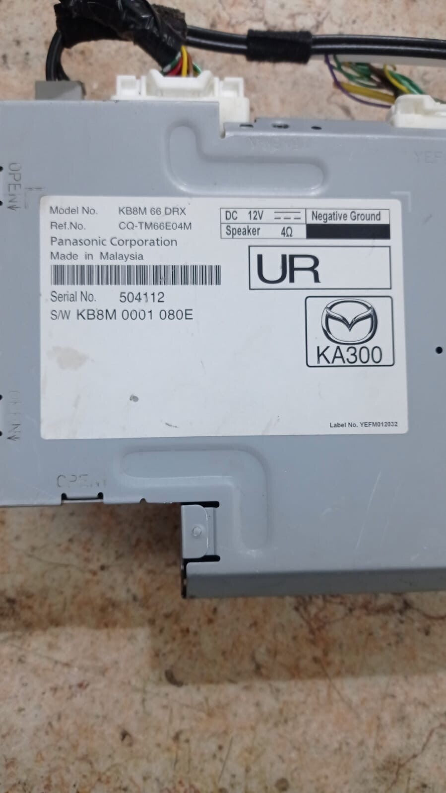 Mazda CX5 2016 2020 OEM  ECU tuner auto visual Module Control KB8M66DRX