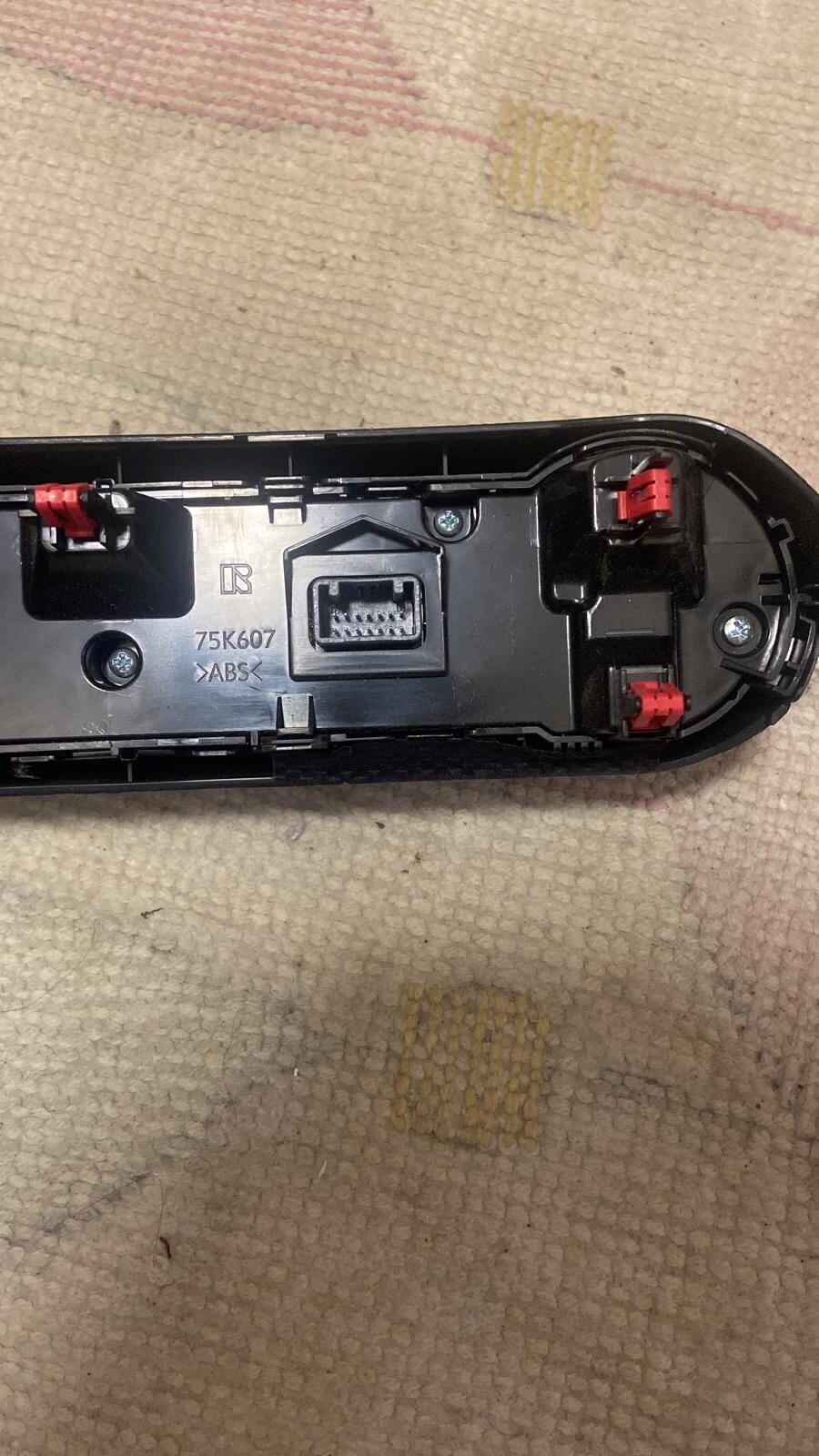 TOYOTA RAV4 2019 2020 AC HEATER TEMPERATURE CLIMATE CONTROL PANEL OEM 75K607