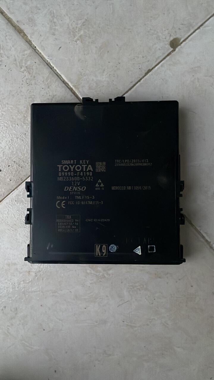 toyota CHR 2017 2022 OEM keyless Smart Control OEM 89990F4190 K9