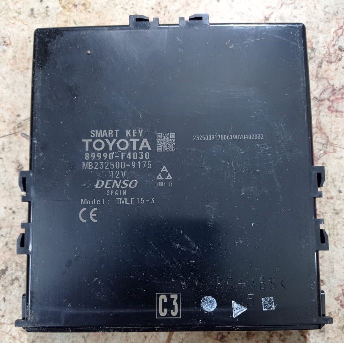 toyota CHR 2017 2022 OEM keyless Smart Control OEM 89990F4030 S3