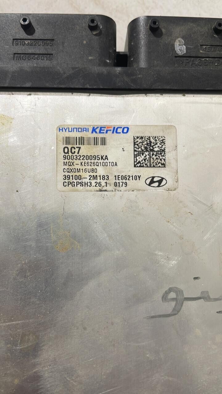 Hyundai venue 2019 2022 OEM ECU engine control unit 391002M183 QC7