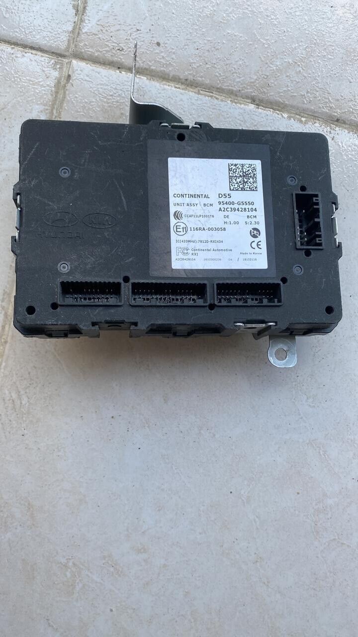 Kia Niro BCM body control unit 95400G5550