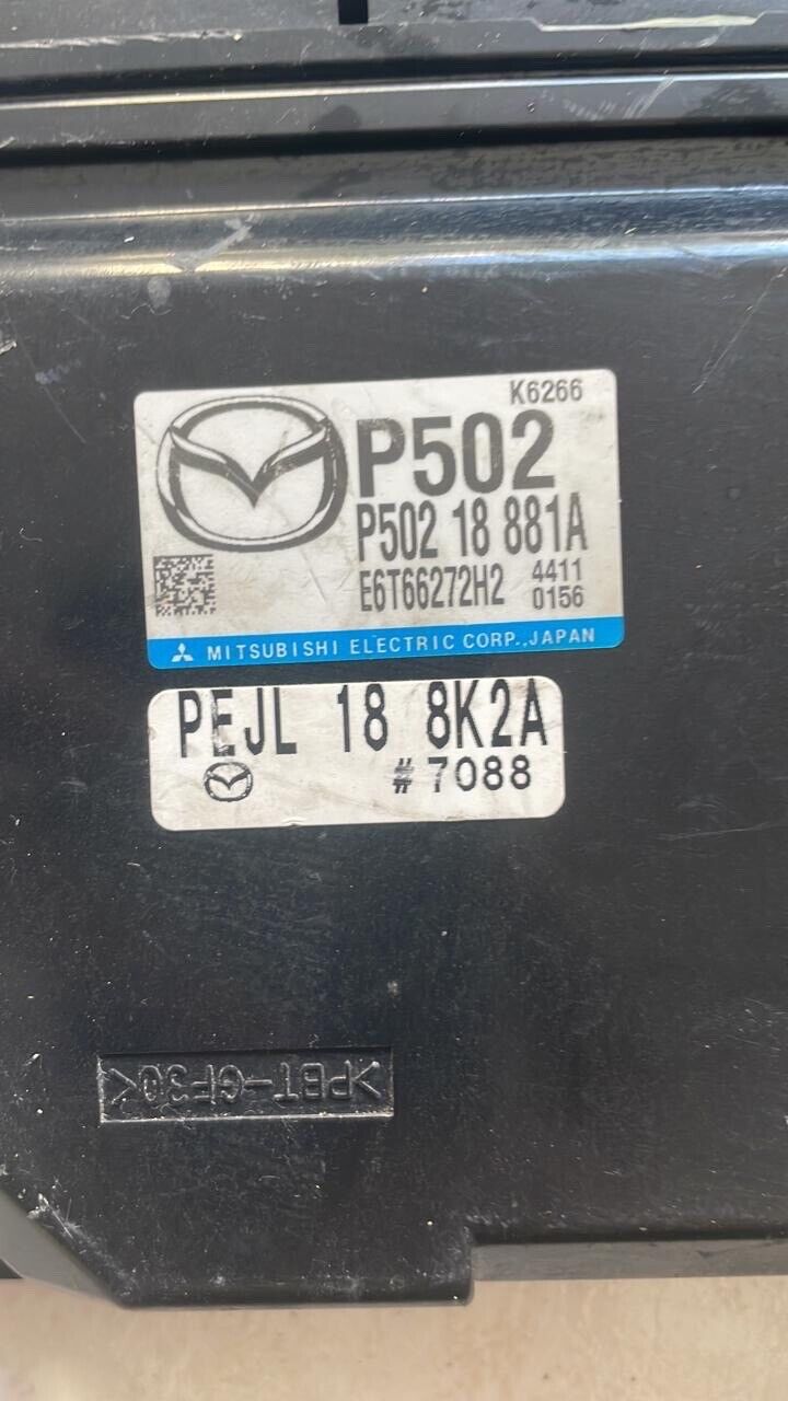 Mazda 3 2014 2019 OEM ECU Engine Module Controller P50218881A PEJL188K2A