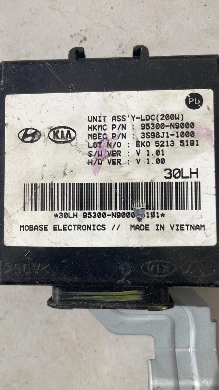 Hyundai Tucson 2021 2023 OEM LDC 200 W control assembly 95300N9000 