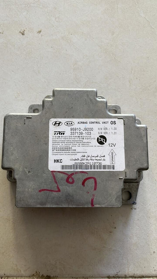 Hyundai Kona OEM bag module SRS 95910J9200